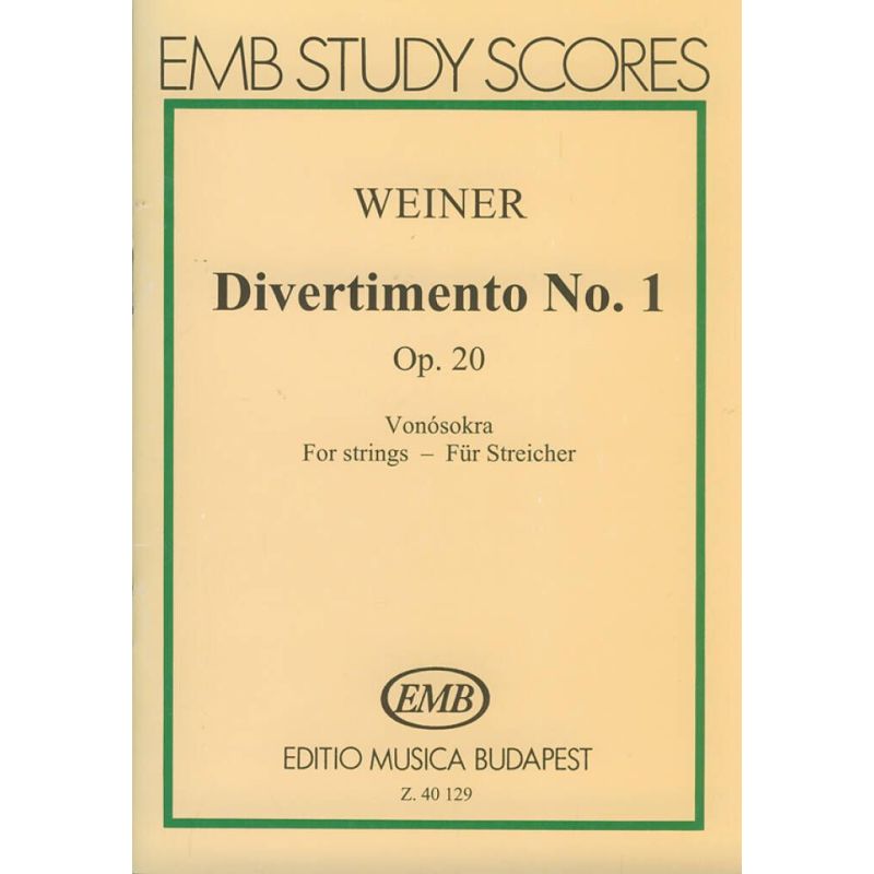 Weiner, Leó - Divertimento No.1