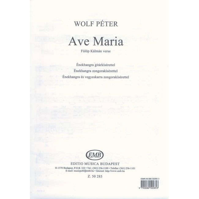 Wolf, Péter - Ave Maria