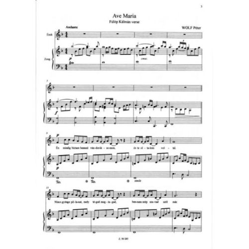 Wolf, Péter - Ave Maria