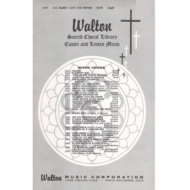 Angell, Warren - All Glory, Laud and Honor