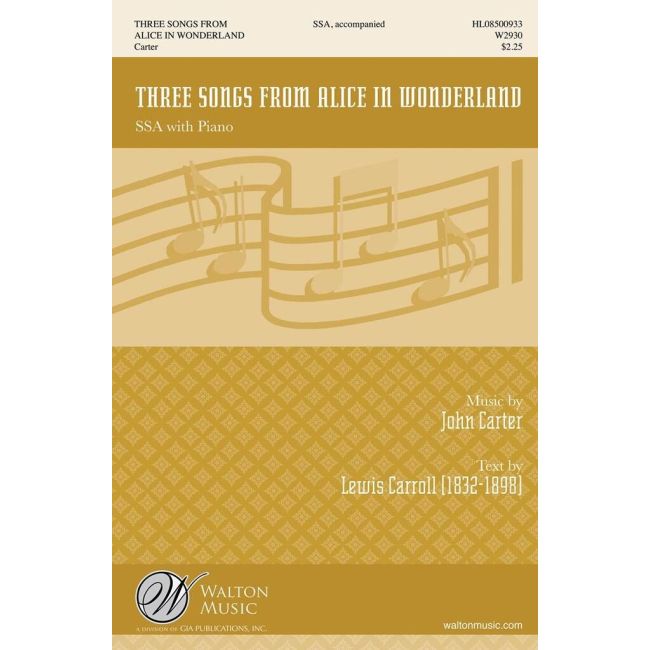 Carter & Carroll - Three Songs from Alice in Wonderland (Collection)