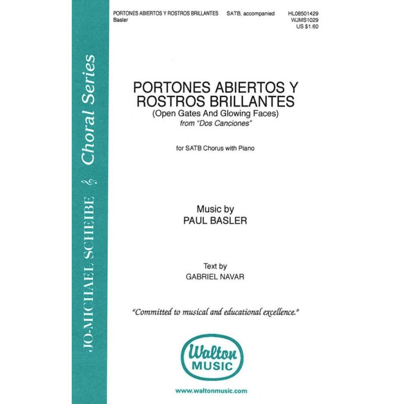 Basler, Paul - Portones Abiertos Y Rostros Brilliantes