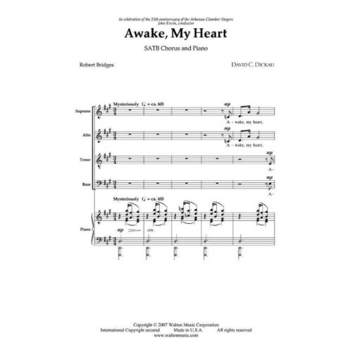 Dickau, David - Awake, My Heart