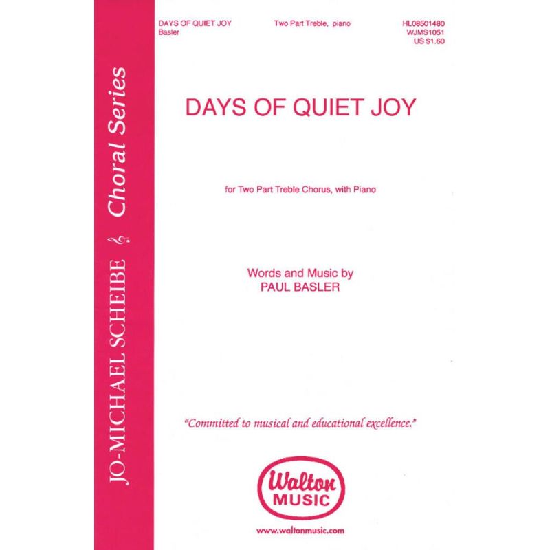 Basler, Paul - Days of Quiet Joy