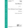 Whitacre & Plitman - 5 Hebrew Love Songs