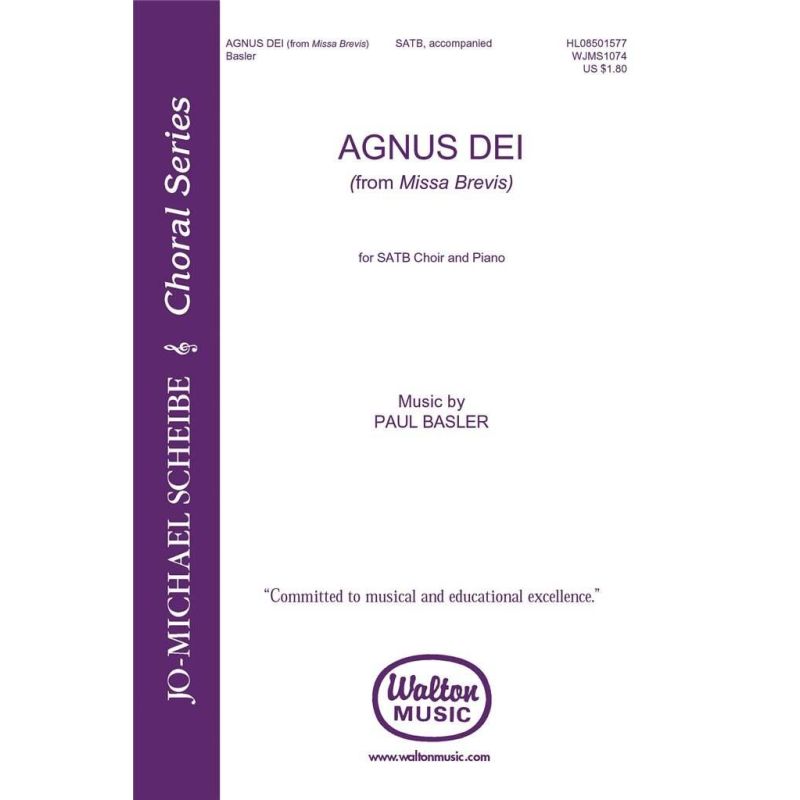 Basler, Paul - Agnus Dei (from Missa Brevis)