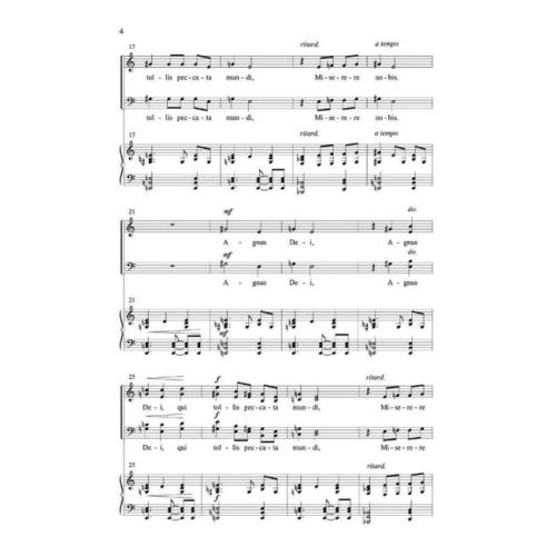 Basler, Paul - Agnus Dei (from Missa Brevis)