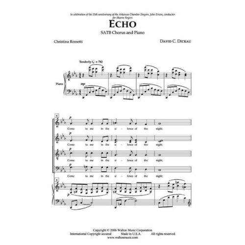 Dickau, David - Echo