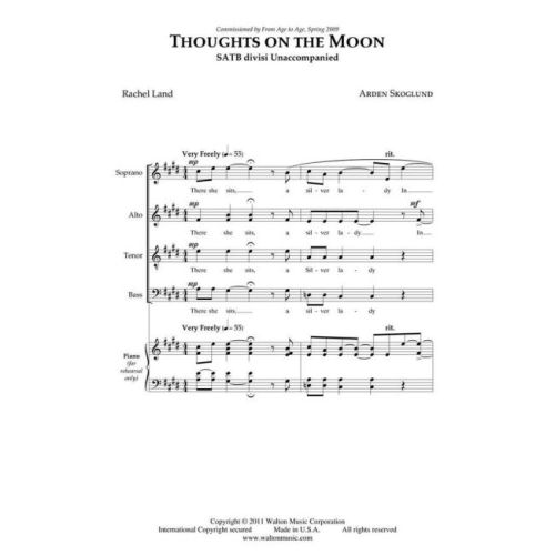 Skoglund, Arden - Thoughts on the Moon