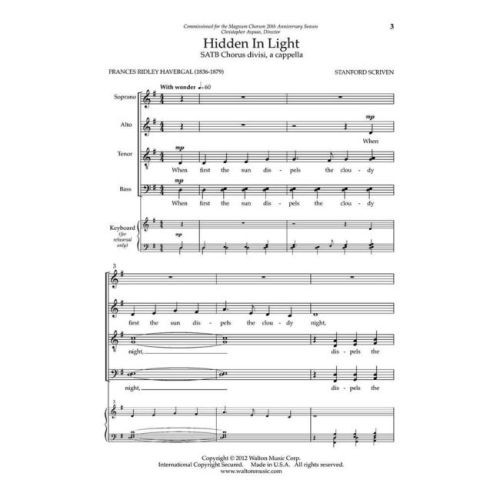 Scriven, Stanford - Hidden in Light