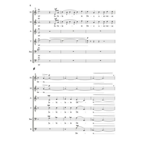 Antognini, Ivo - Jubilate Deo