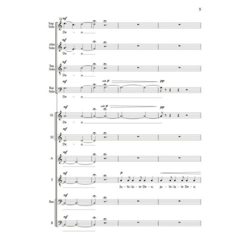 Antognini, Ivo - Jubilate Deo