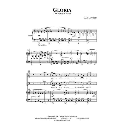 Davison, Dan - Gloria