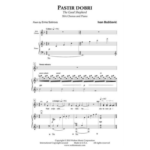 Bozicevic, Ivan - Pastir Dobri