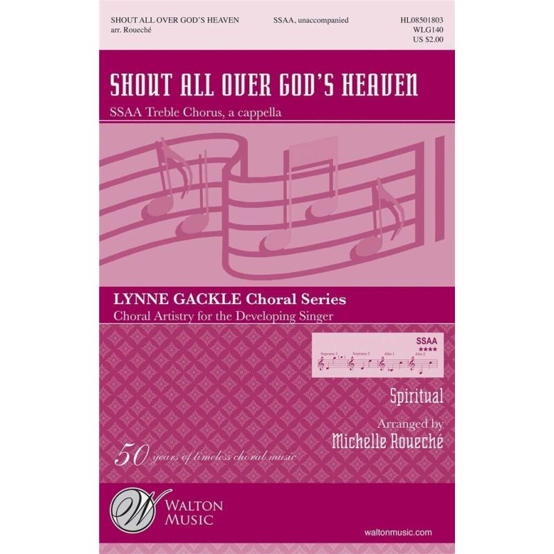 Spiritual - Shout All Over God's Heaven