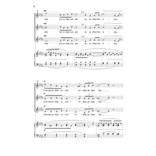 Chausson, Ernest - Le Colibri