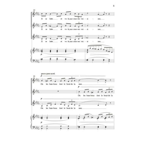 Chausson, Ernest - Le Colibri