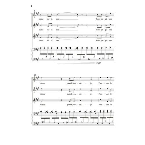 Chausson, Ernest - Les Papillons