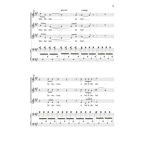 Chausson, Ernest - Les Papillons
