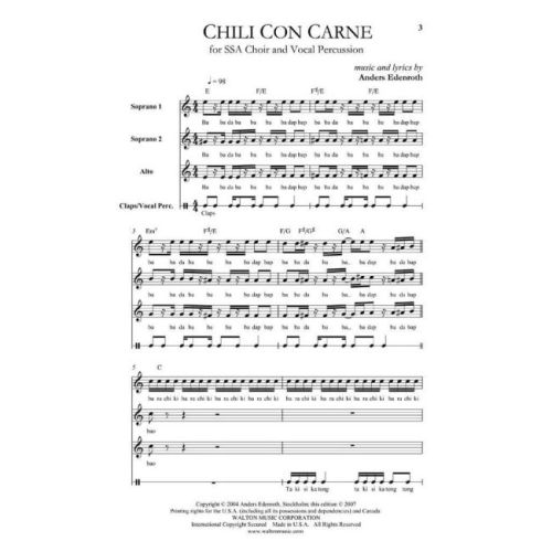 Edenroth, Anders - Chili Con Carne