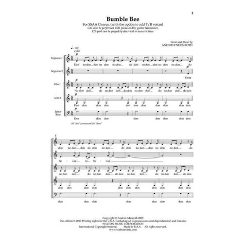 Edenroth, Anders - Bumble Bee