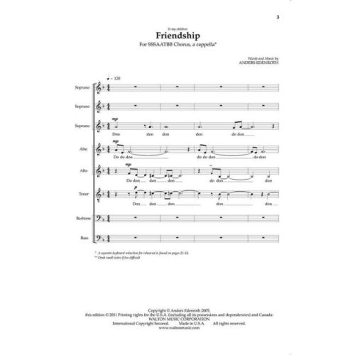 Edenroth, Anders - Friendship