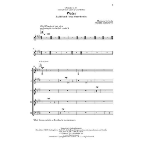 Edenroth, Anders - Water