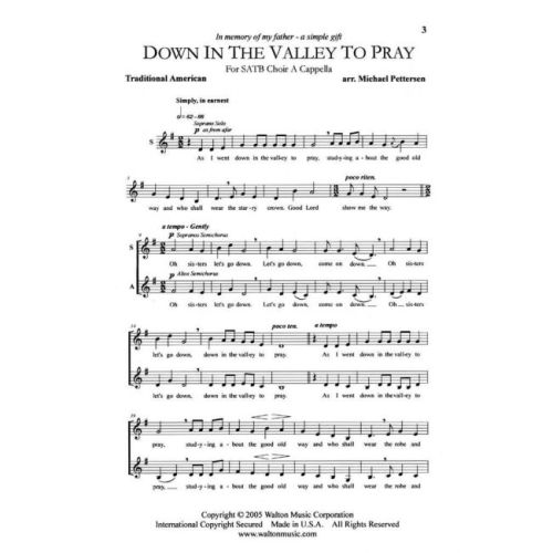 Down in the Valley to Pray