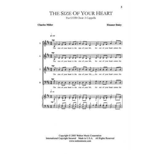 Daley, Eleanor - The Size of Your Heart