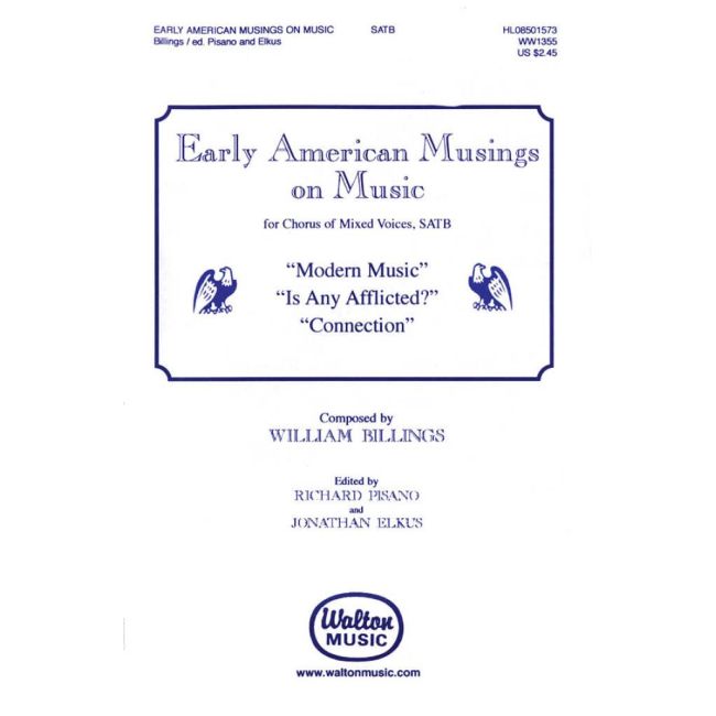 Billings, William - Early American Musings on Music