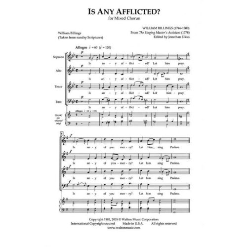 Billings, William - Early American Musings on Music