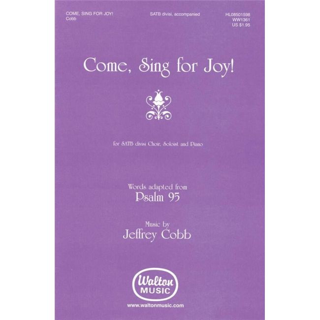 Cobb, Jeffrey - Come, Sing for Joy!