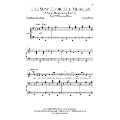 Traditional - The Sow Took the Measles