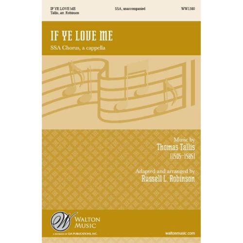 Tallis, Thomas - If Ye Love Me