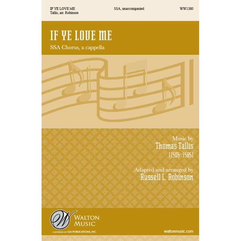 Tallis, Thomas - If Ye Love Me