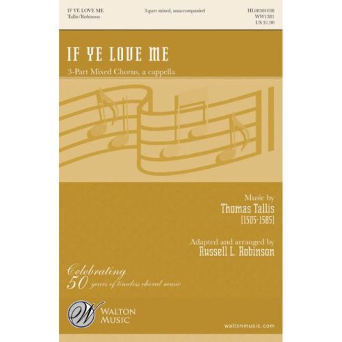 Tallis, Thomas - If Ye Love Me