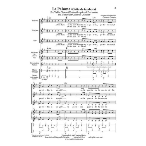 Traditional - La Paloma