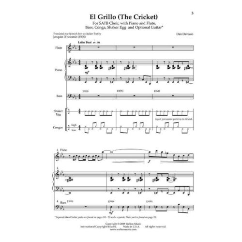 Davison, Dan - El Grillo