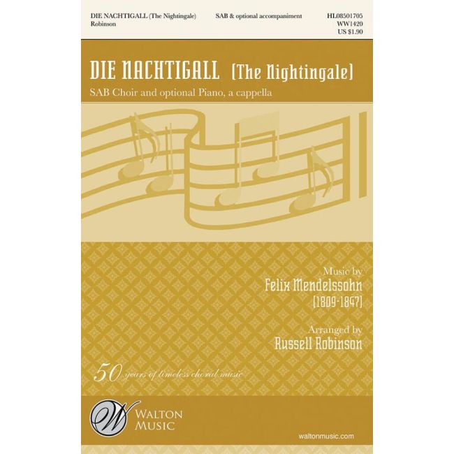 Bartholdy, Felix Mendelssohn - Die Nachtigall