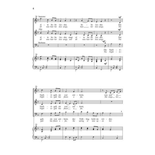 Bartholdy, Felix Mendelssohn - Die Nachtigall