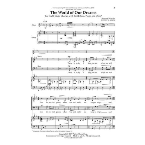 Ames, Jeffery L. - The World of Our Dreams