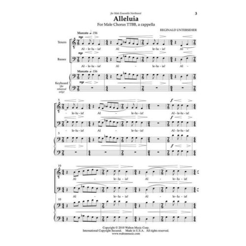 Unterseher, Reginald - Alleluia