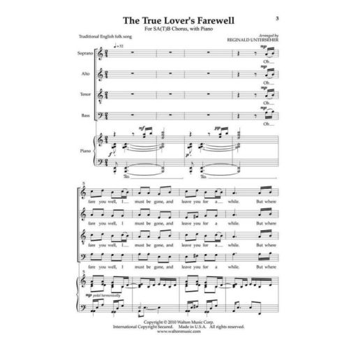 Traditional - The True Lover's Farewell