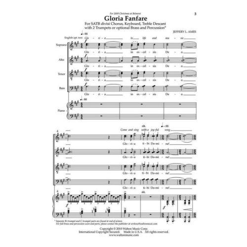 Ames, Jeffery L. - Gloria Fanfare