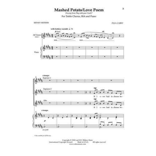 Carey, Paul - Mashed Potato/Love Poem