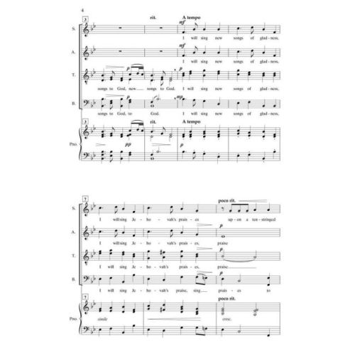 Dvořák, Antonín - I Will Sing New Songs of Gladness