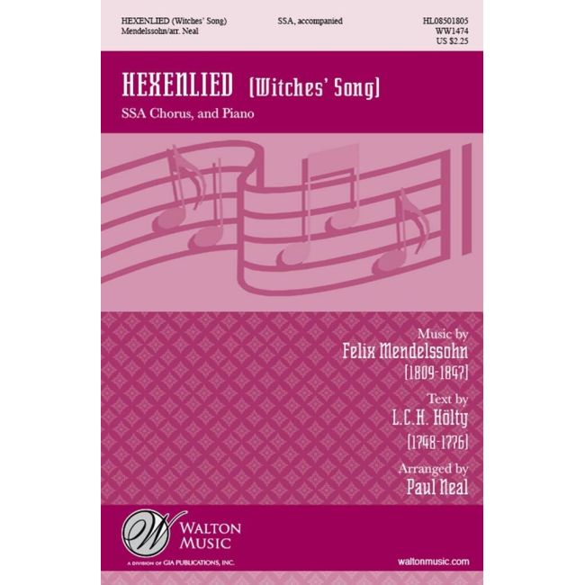 Bartholdy, Felix Mendelssohn - Hexenlied