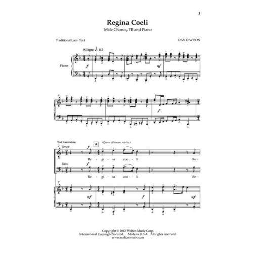 Davison, Dan - Regina Coeli