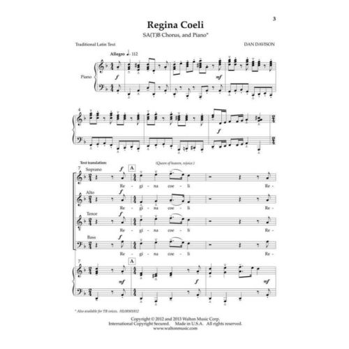 Davison, Dan - Regina Coeli