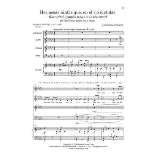 Vega & Stroope - Hermosas Ninfas Que, En El Rio Metidas